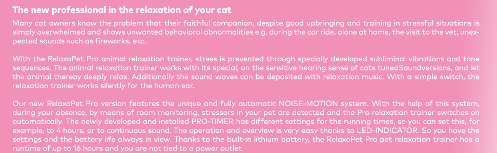 RelaxoPet PRO Cat