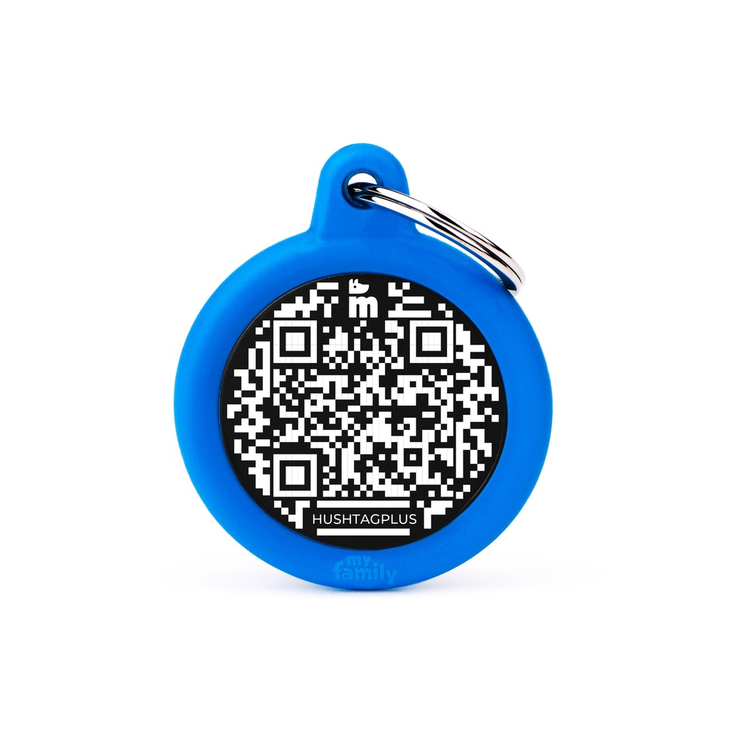 HUSHTAG PLUS QR CODE CIRCLE
