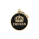 SATIN GOLD RING CHARM