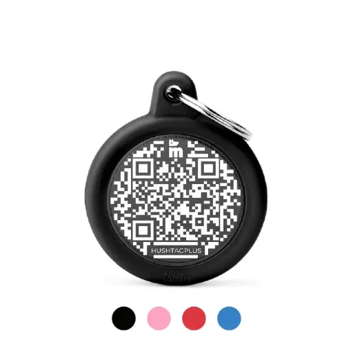 HUSHTAG PLUS QR CODE CIRCLE