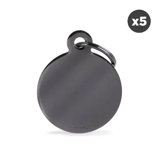 CERCLE BASIQUE LAITON NOIR