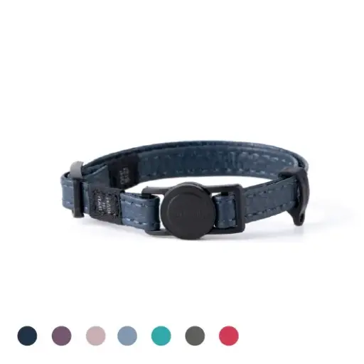 FIRENZE CAT COLLARS  ADJUSTABLE WITH SNAP BUCKLES