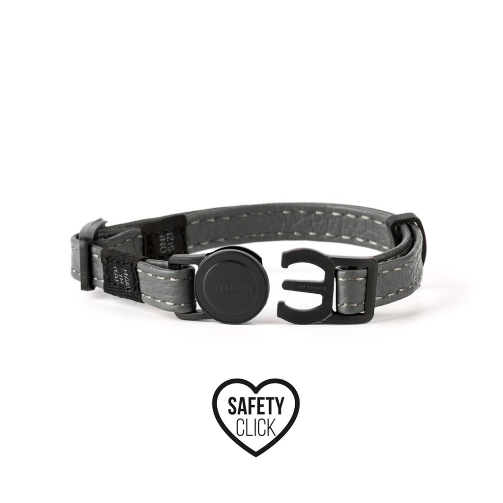 ADJUSTABLE CAT COLLAR WITH SNAP BUCKLE