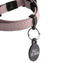 ADJUSTABLE CAT COLLAR WITH SNAP BUCKLE