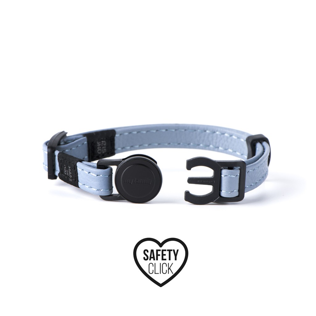 ADJUSTABLE CAT COLLAR WITH SNAP BUCKLE