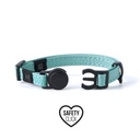 ADJUSTABLE CAT COLLAR WITH SNAP BUCKLE