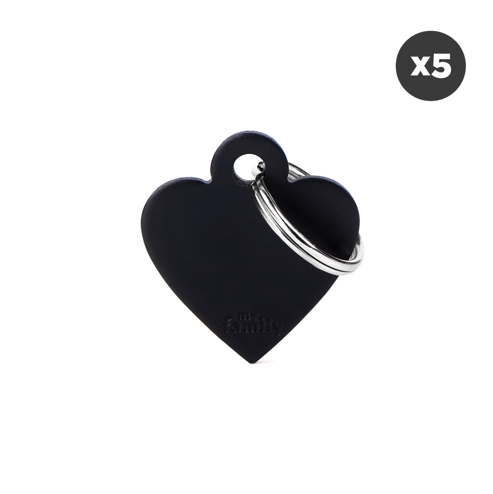 BASIC ALUMINUM HEART (5-PACK)