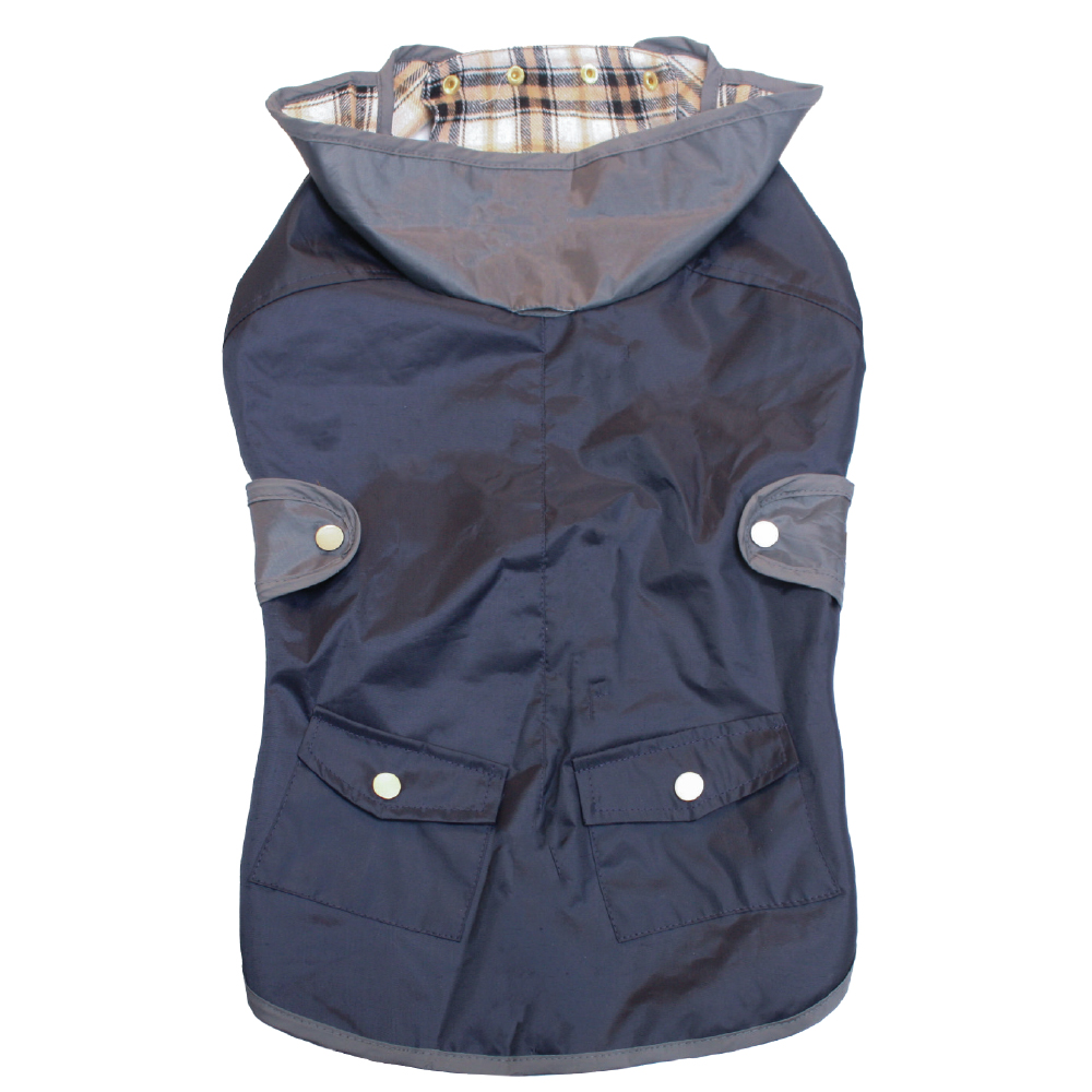 VESTE MANTEAU BLEUE