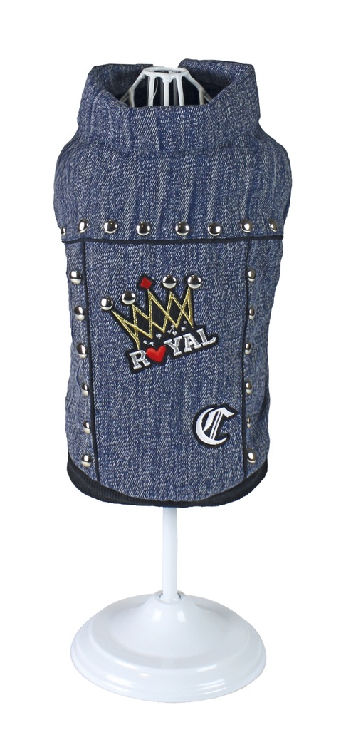 VESTE EN DENIM ROYAL CROWN