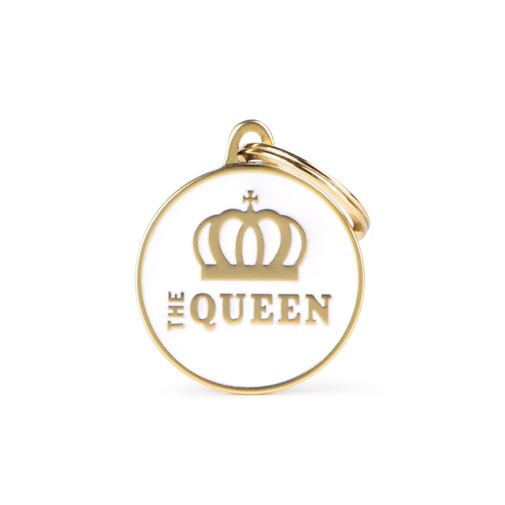 SATIN GOLD RING CHARM