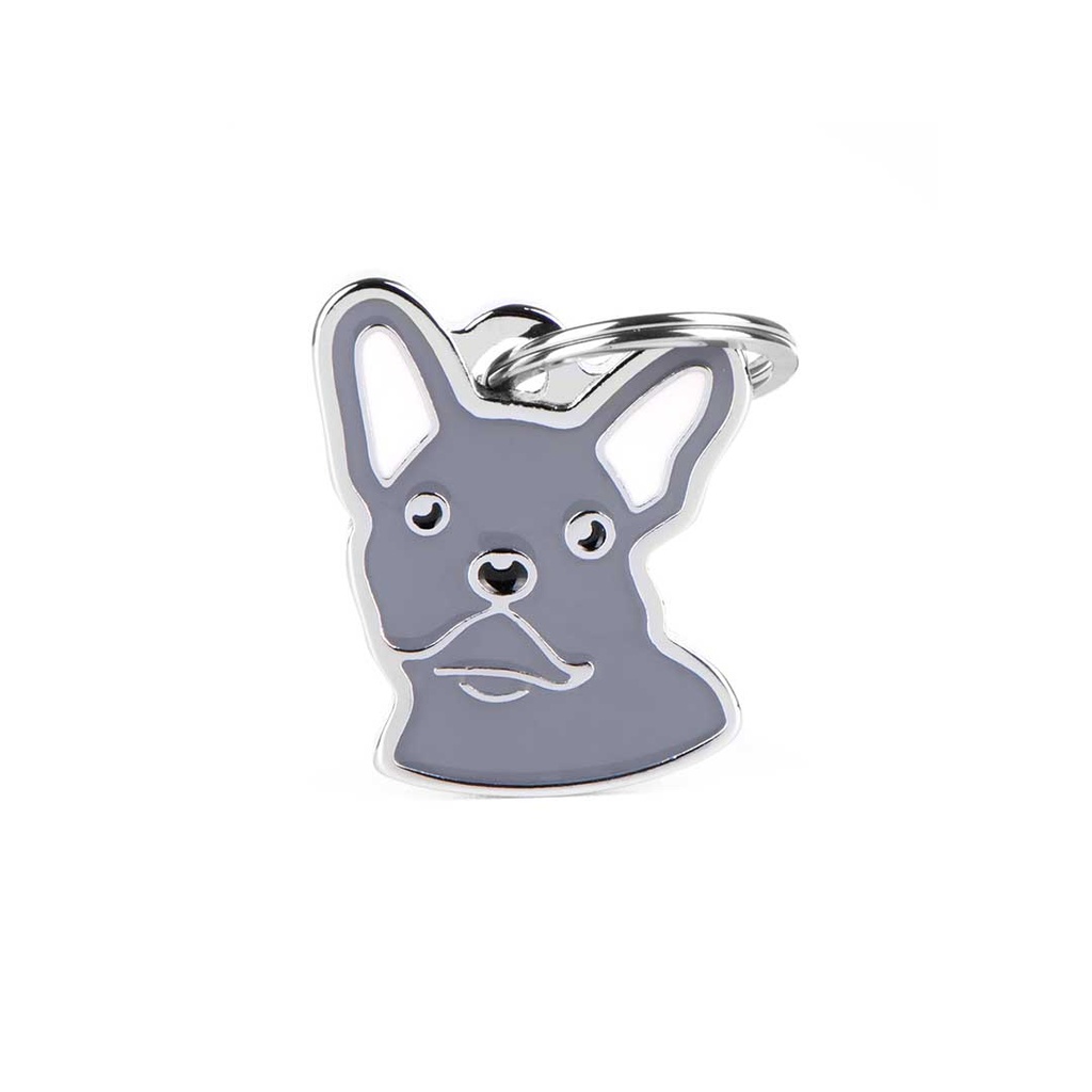 GREY FRENCH BULLDOG 
