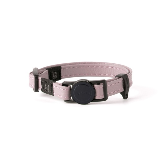 [1230G] COLLIER POUR CHAT RÉGLABLE AVEC BOUCLE À PRESSION AJUSTABLE ROSE