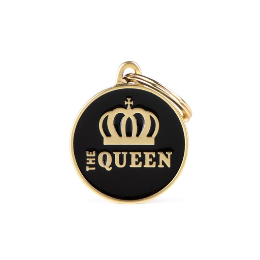 SATIN GOLD RING CHARM