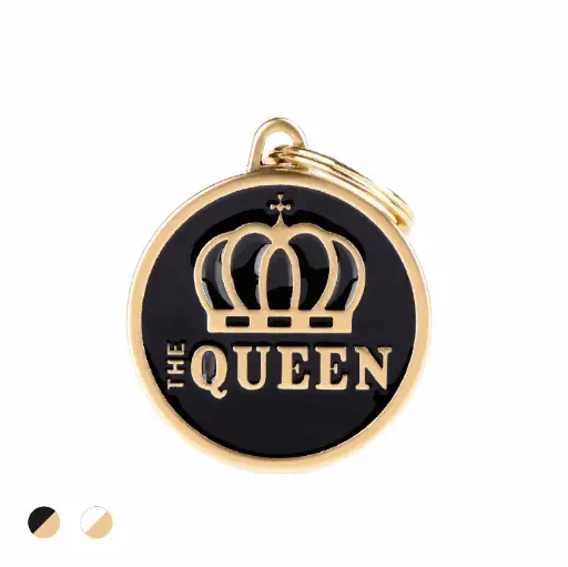 SATIN GOLD RING CHARM