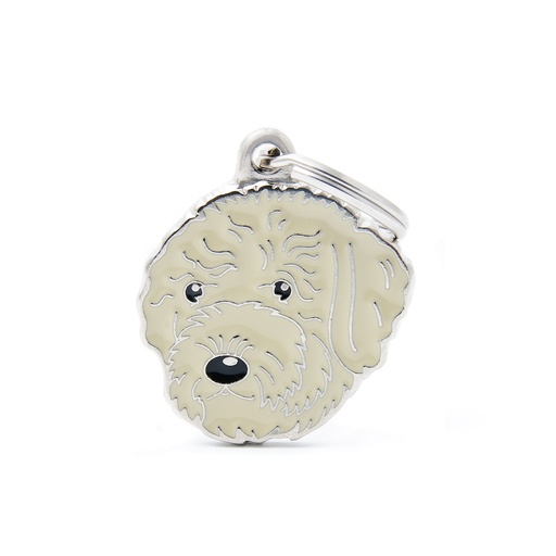 [MF89CREAM] CHIEN D'EAU ROMAGNOL BLANC