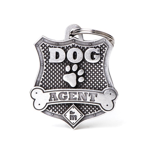 [BHDOGAGENT] BADGE D'AGENT CHIEN BRONX