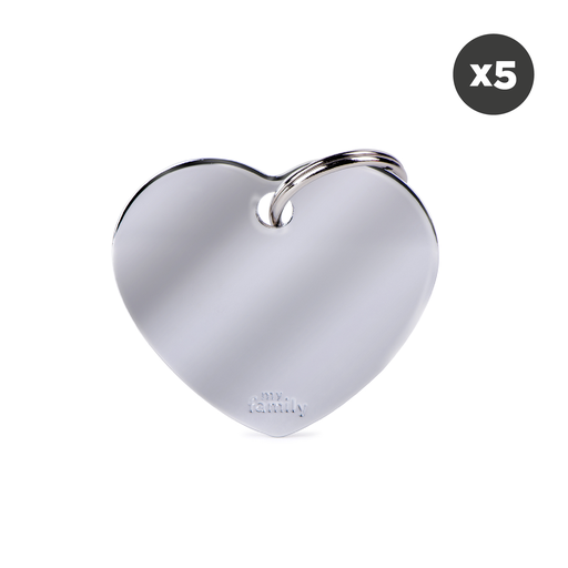 BASIC CHROME HEART (Pack of 5)