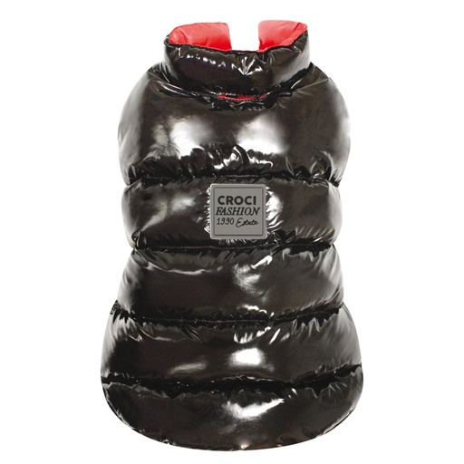 [C7474511] PADDED JACKET BLACK GLAZE